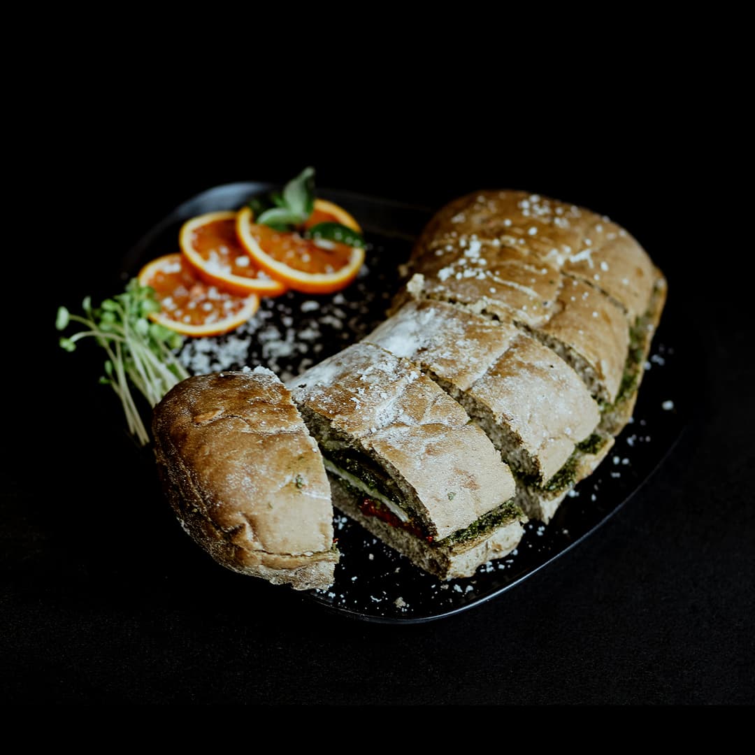 ساندویچ چاپاتا مرغ